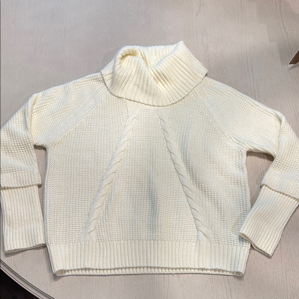 Cozy Cream Turtleneck Sweater